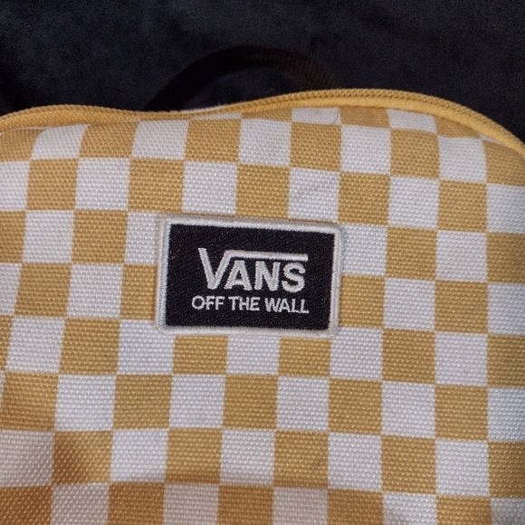 Vans Yellow Checkered Backpack - Picture 2 of 12